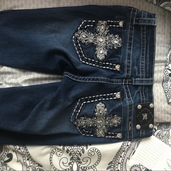 Miss me jeans dark blue - Picture 1 of 3