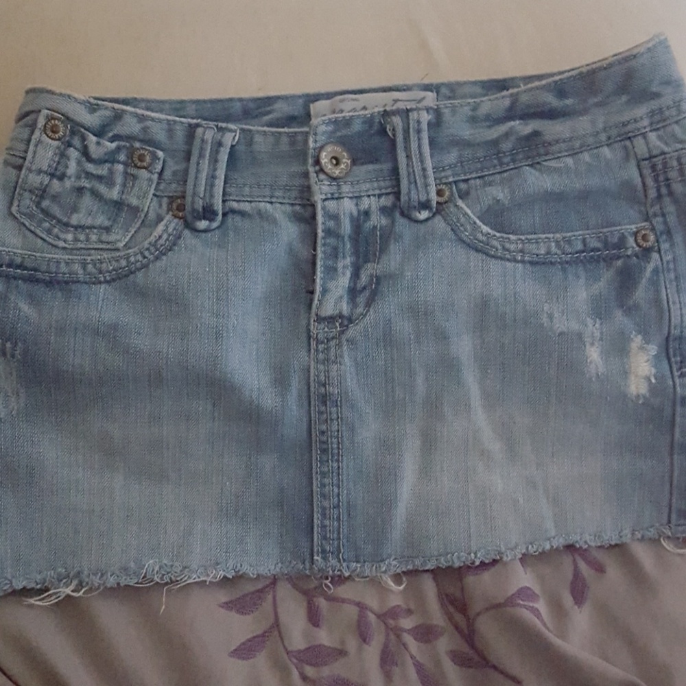 Aeropostale jean skirt