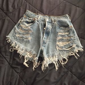 Vintage levi shorts!