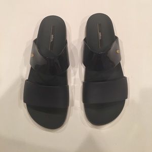 Navy Melissa slides.