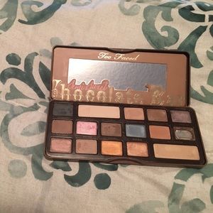 too face semi sweet chocolate bar pallet