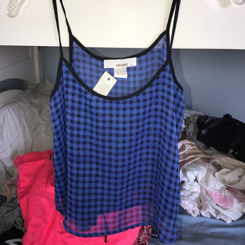 plaid tank...make an offer