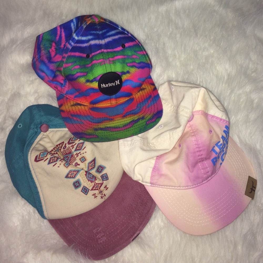 three caps