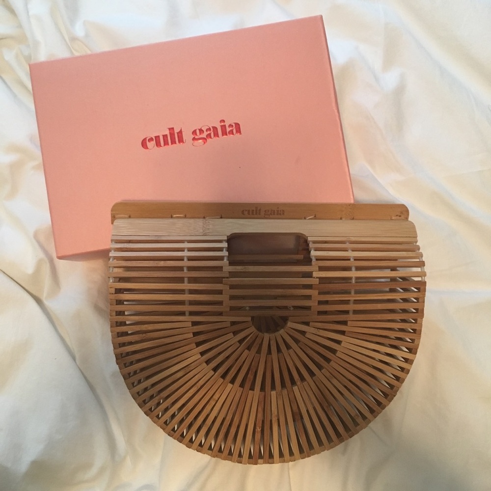 Cult Gaia Small Bamboo Natural Ark