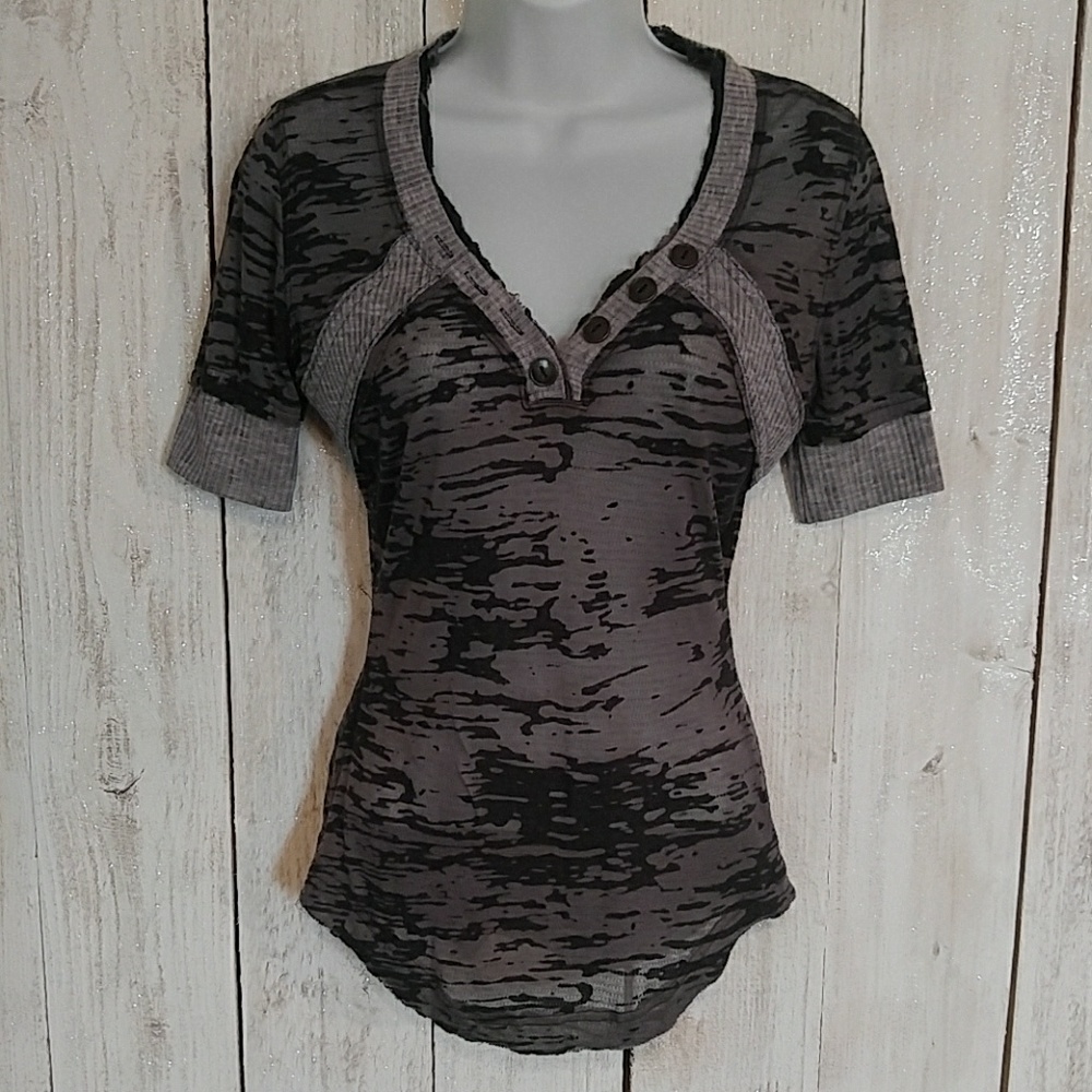 Almost Famous Vintage Burn out Top