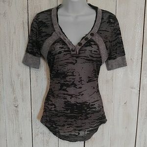 Almost Famous Vintage Burn out Top