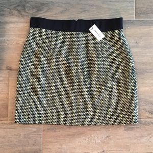Milly Mini Skirt Green/Black