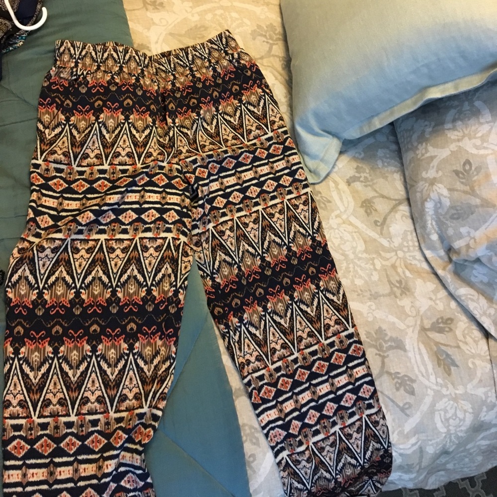 Printed pants