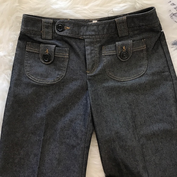 Nanette Leopore Cropped Flare Gaucho Pant - Picture 2 of 4