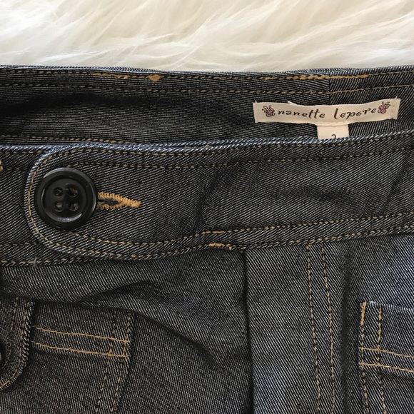 Nanette Leopore Cropped Flare Gaucho Pant - Picture 4 of 4