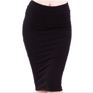💫Sold Out💫 Black Pencil Skirt
