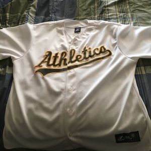 Yoenis Cespedes Oakland A's stitched jersey