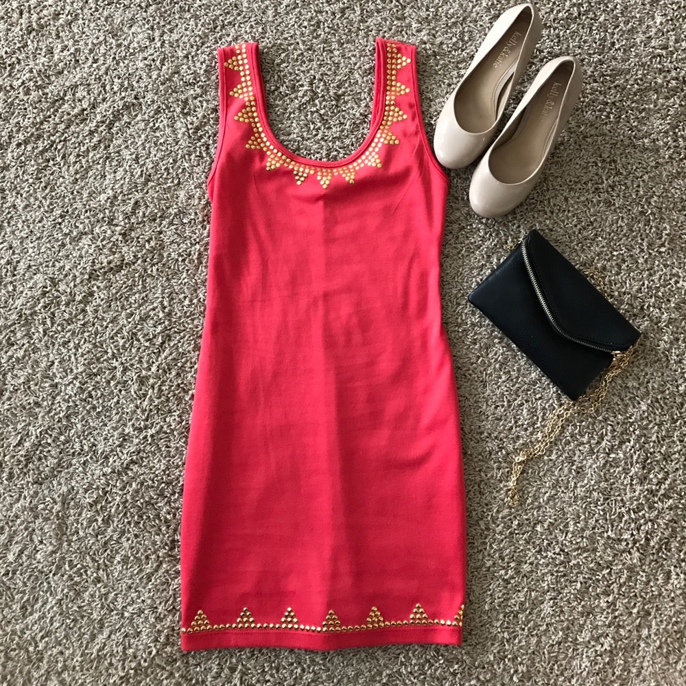 Charlotte Russe Beaded Bodycon Dress