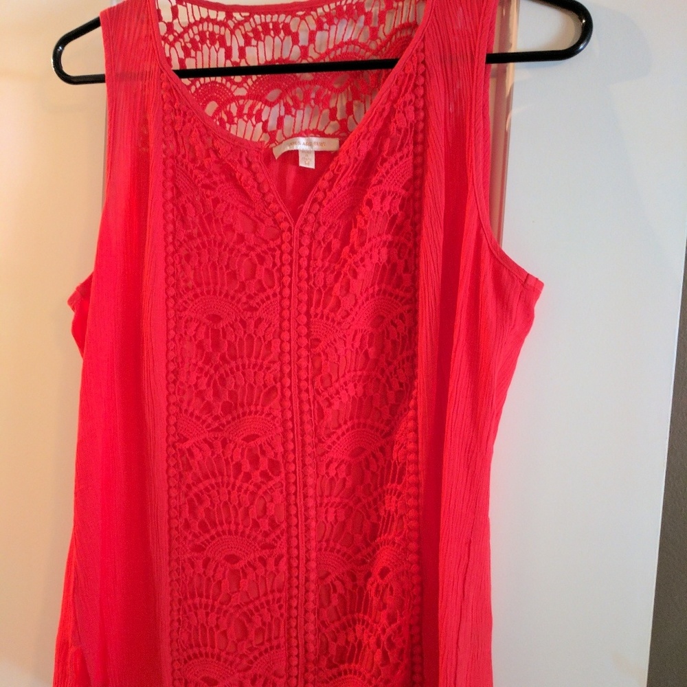 Crochet tank top