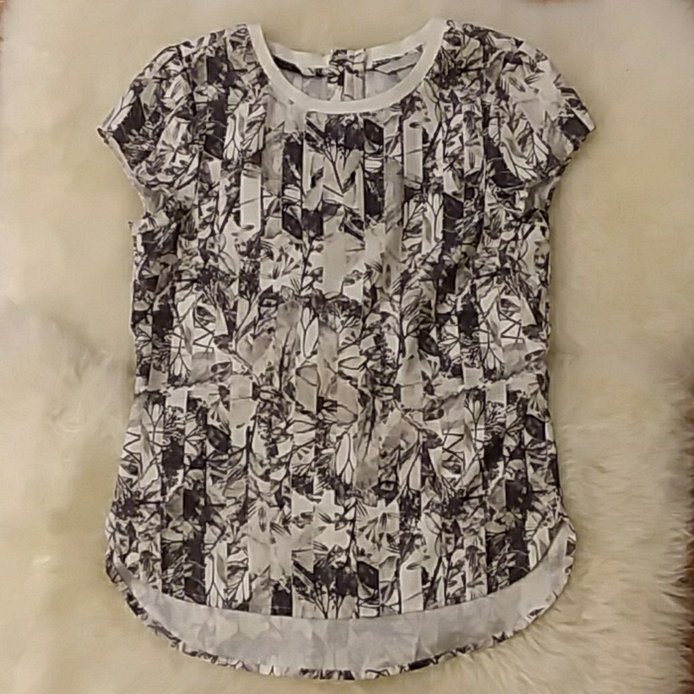 Black & White Patterned Shirt