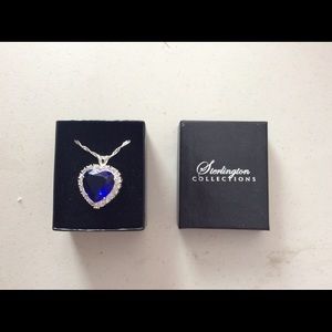 Sterling collection heart necklace