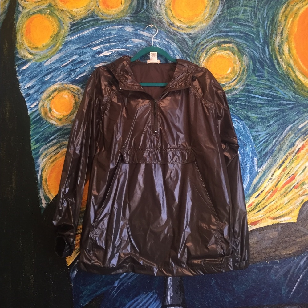 Thin Olive Green Windbreaker