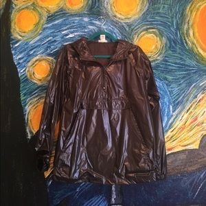 Thin Olive Green Windbreaker