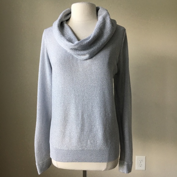 White House Black Market Sweaters - Shimmer cowl neck sweater