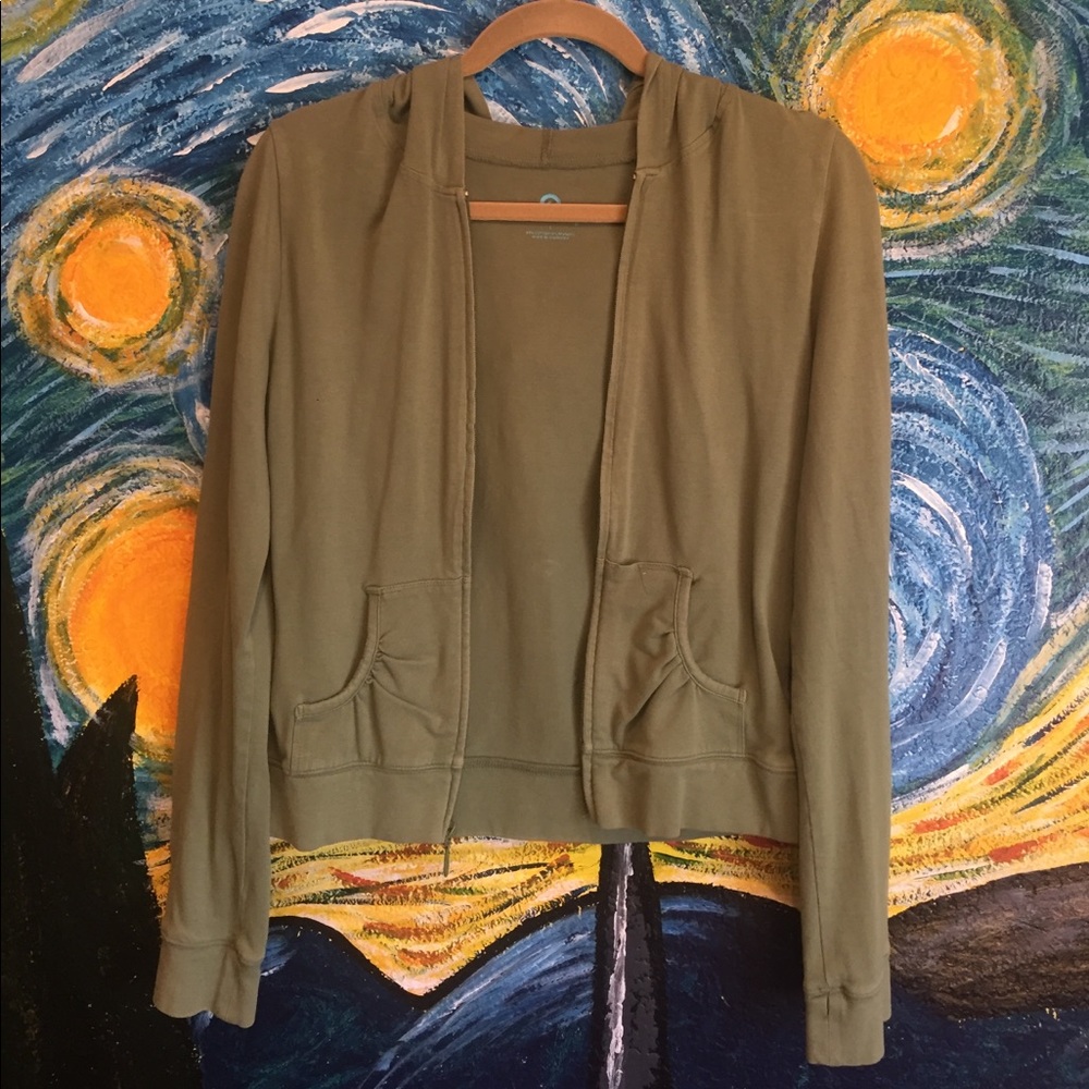 Green Hoodie