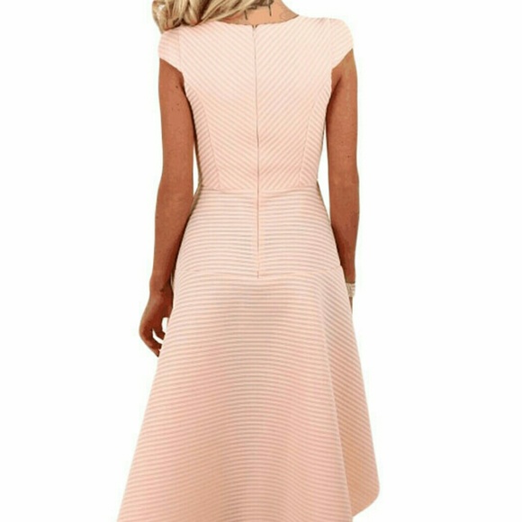 Pink Midi Swing Dress - Picture 4 of 8