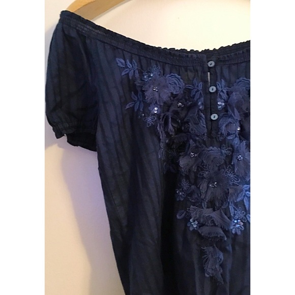 Sale✅ Abercrombie & Fitch off the shoulder sequin - Picture 3 of 7