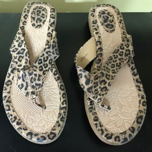 Born Animal Print Slippers