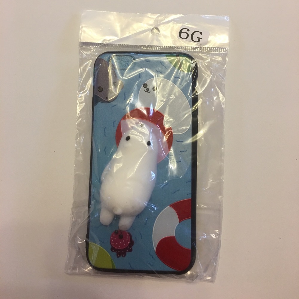 New squishy 3-D phone cases 6 6+ 7 7+