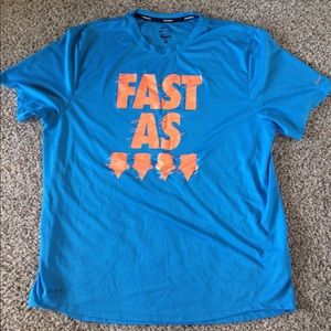 Nike "Fast As Lightning" Dri Fit shirt