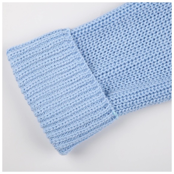 Pastel Color Block Oversized Sweater - Picture 5 of 5