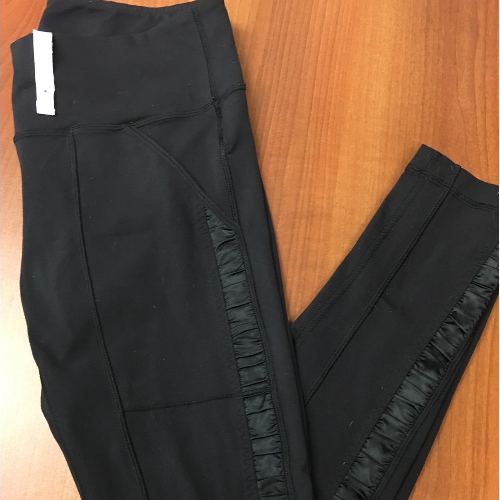 Limited edition Lululemon tuxedo stripe pants