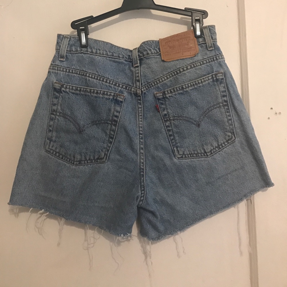 Vintage Levi's High Waisted Denim Shorts sz 8