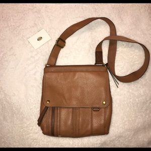 Authentic Fossil Messenger Bag (Brand New)