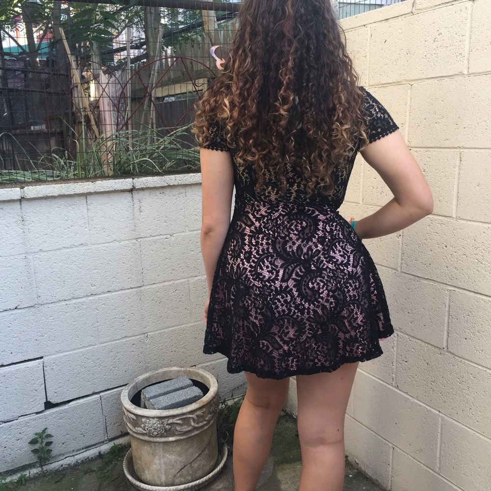 Black Lace Dress Never Worn