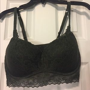 Green Victoria's Secret bralette