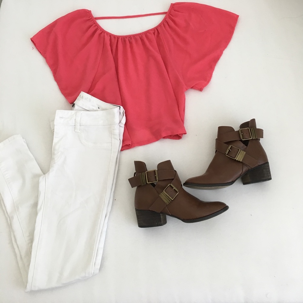 Pink blouse
