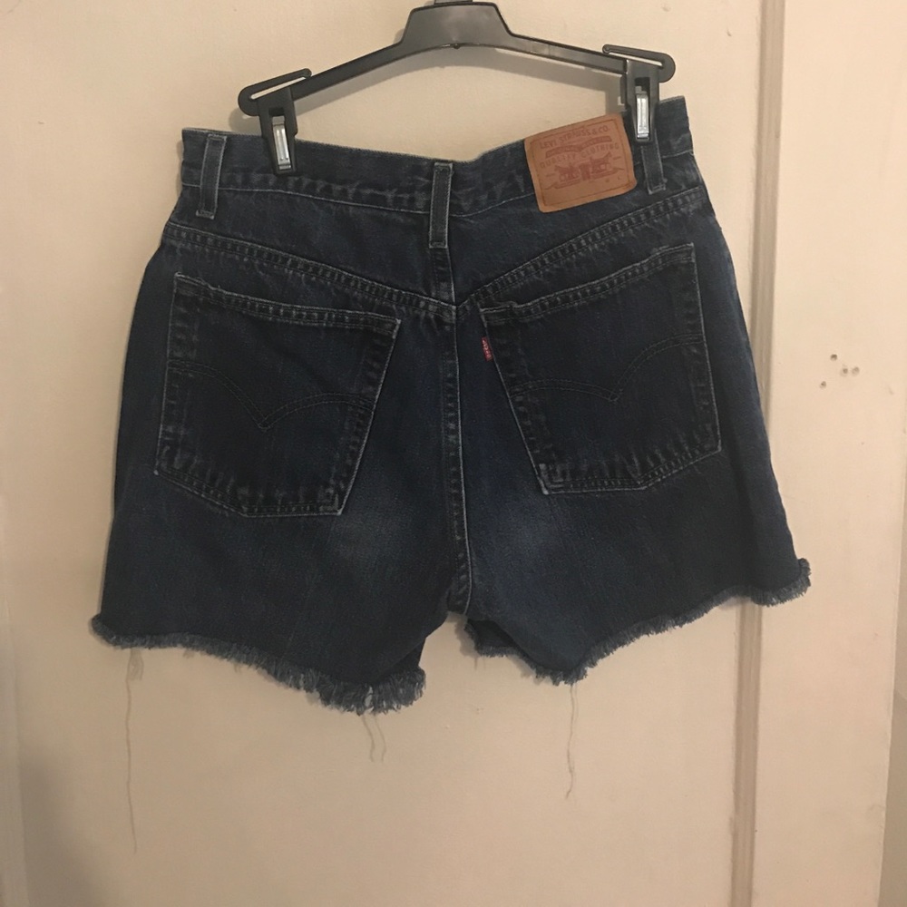 Vintage Levi's High Waisted Denim Shorts
