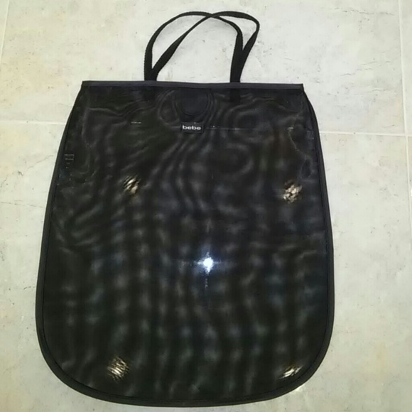 bebe Black Bag NWOT - Picture 2 of 5