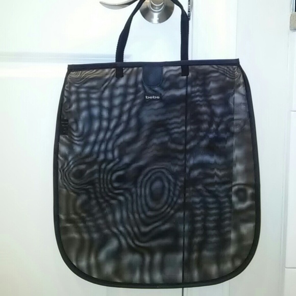 bebe Black Bag NWOT - Picture 3 of 5