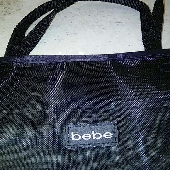 bebe Black Bag NWOT - Picture 4 of 5