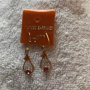 Gold earrings
