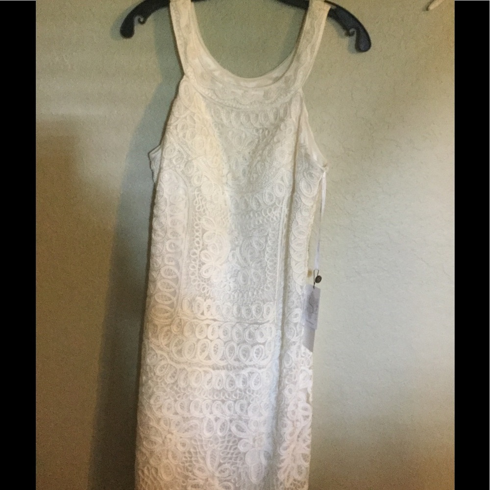 Sue Wong Crochet Dress