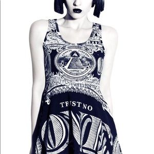 KILLSTAR Trust No One occult goth dress DOLLSKILL
