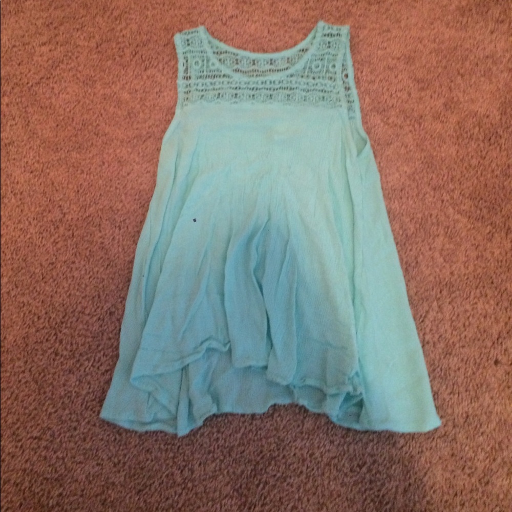 Light blue tank top