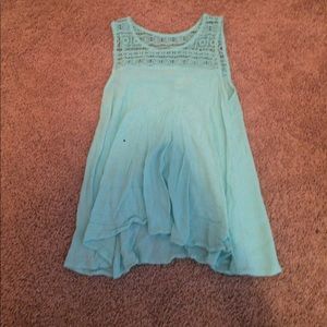 Light blue tank top