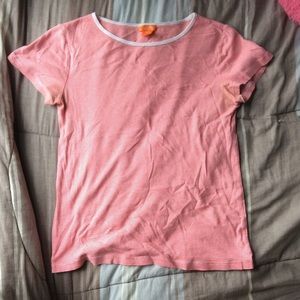 😽Red and white striped Joe tee😽