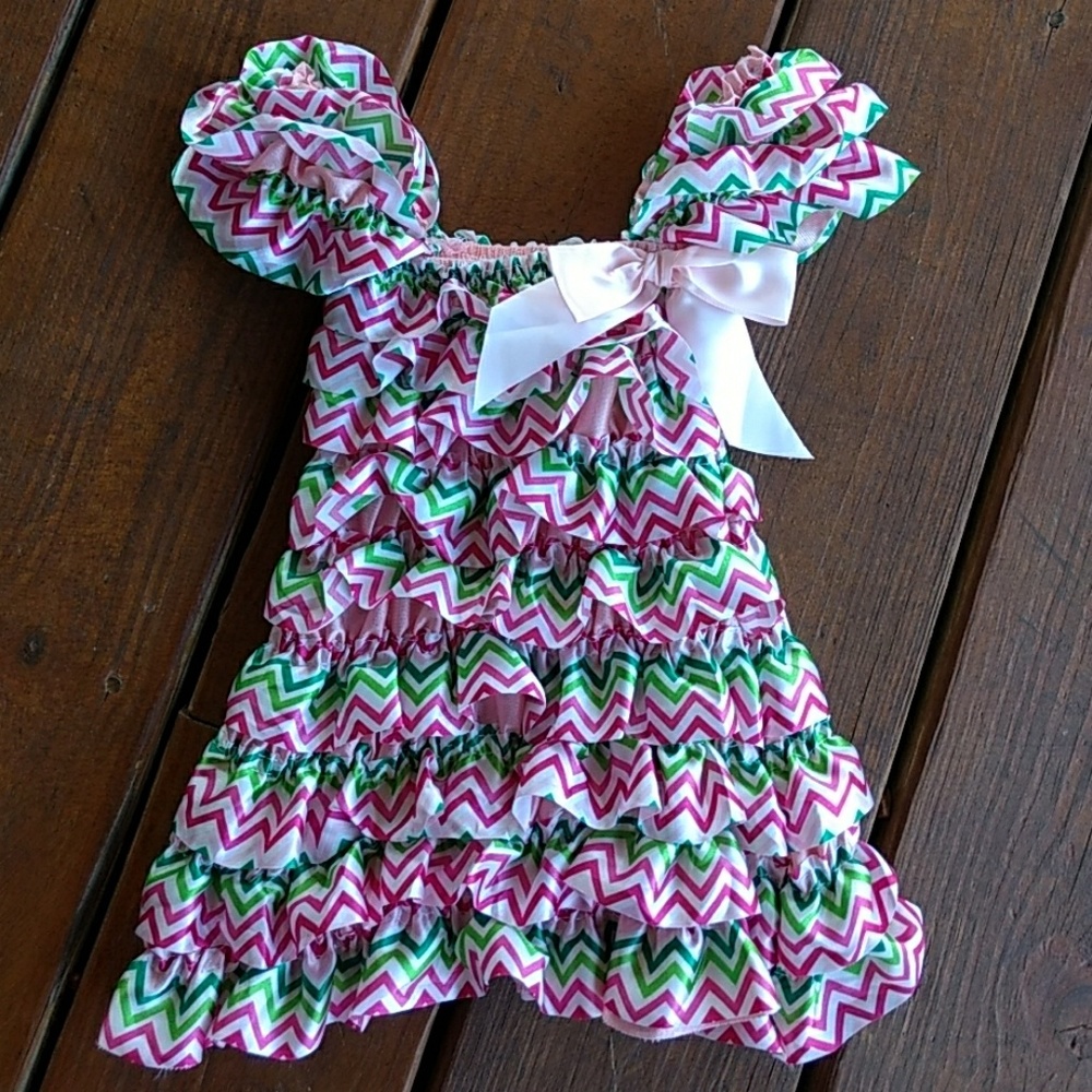 Ruffles upon Ruffles Dress