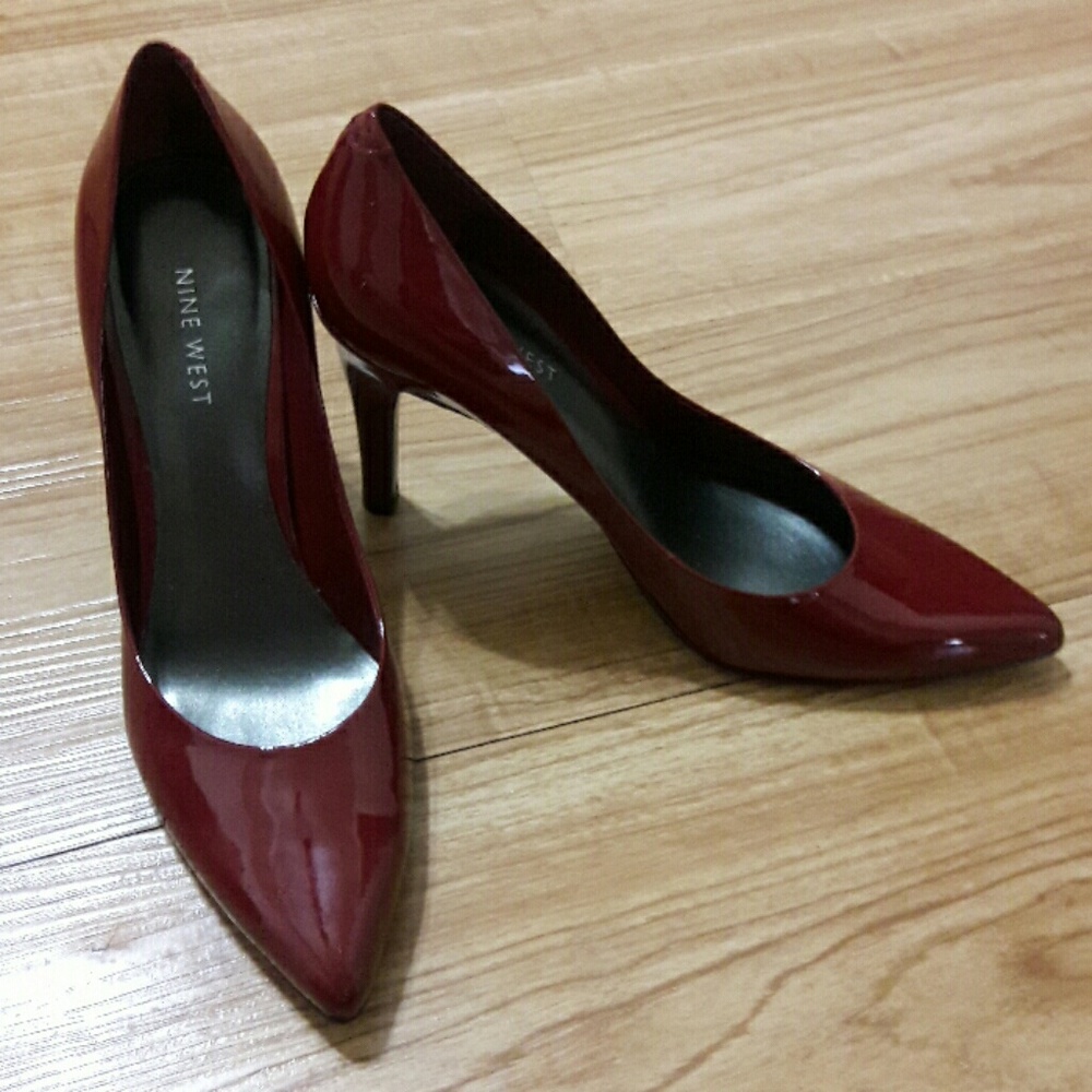 Nine West Burgundy  High heels