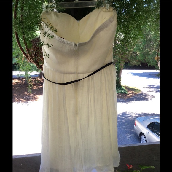 Ivory strapless mini - Picture 3 of 5