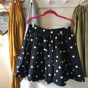 Polka Dotted Kate Spade Skirt